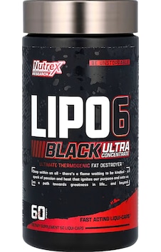 Nutrex Research, Lıpo-6 Black, Ultra Concentrate 60 Black-caps Nutrex Research, Lıpo-6 Black, Ultra Concentrate 60 Black-caps