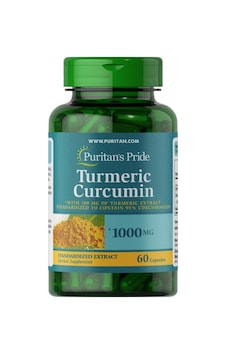 Puritan's Pride Turmeric Curcumin 1000 Mg 60 Kapsül