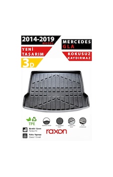 Mercedes Gla 2014 2019 Bagaj Havuzu 3d Özel Kalıp Su Geçirmez Kaymaz