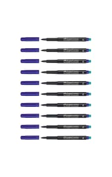 Multimark 1525 Permanent Asetat Kalemi 1.0 Mm M Mavi 10 Lu Kutu Multimark 1525 Permanent Asetat Kalemi 1.0 Mm M Mavi 10 Lu Kutu
