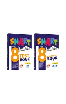 Smart English 8. Sınıf Powerful İngilizce Vocabulary + Test Book Seti 2 Kitap Smart English 8. Sınıf Powerful İngilizce Vocabulary + Test Book Seti 2 Kitap