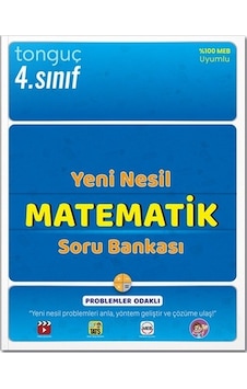 4.Sınıf Yeni Nesil Matematik Soru Bankası -  Tonguç Akademi