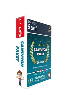 Tonguç 5.sınıf Tüm Dersler Şampiyon Paket Tonguç 5.sınıf Tüm Dersler Şampiyon Paket