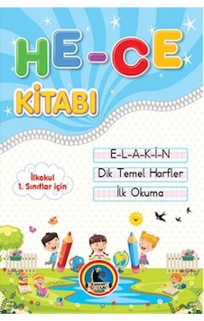İlkokul 1.sınıflar İçin İlk Okuma Hece Kitabı E-l-a-k-i-n