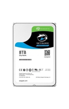 Seagate Skyhawk 5400rpm 256mb Cache St8000vx010 Sata3 3.5" 7/24 8tb Harddısk