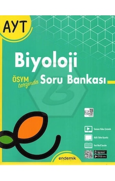 Endemik Yayınları Ayt Biyoloji Soru  Bankası