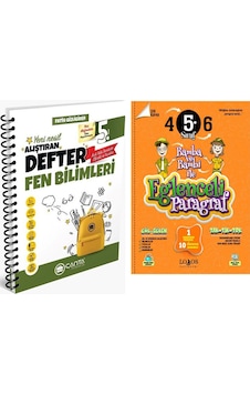 Çanta 5. Sınıf Fen Bilimleri Okula Yardımcı Alıştıran Defter Ve Lodos Eğlenceli Paragraf Soru Bankası Seti 2 Kitap Çanta 5. Sınıf Fen Bilimleri Okula Yardımcı Alıştıran Defter Ve Lodos Eğlenceli Paragraf Soru Bankası Seti 2 Kitap