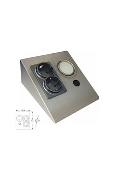 Tezgah Altı 2 Li Priz Işık 1watt Ct-5109 Beyaz Işık Tezgah Altı 2 Li Priz Işık 1watt Ct-5109 Beyaz Işık