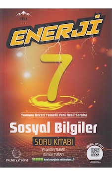 7. Sınıf Enerji Sosyal Bilgiler Soru Kitabı- Palme Eğitim