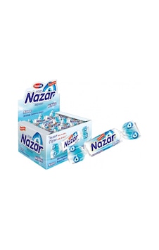 Nazar White Tekli Nane Aromalı Sakız 100 Adet Nazar White Tekli Nane Aromalı Sakız 100 Adet