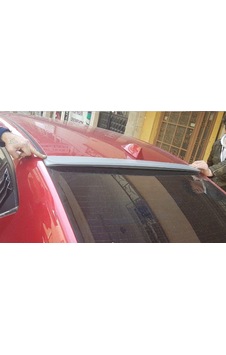 Mazda 3 Cam Üstü Spoiler Fiber