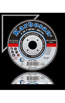 Karbosan Metal Kesici 115x3.0x22.23 Karbosan Metal Kesici 115x3.0x22.23