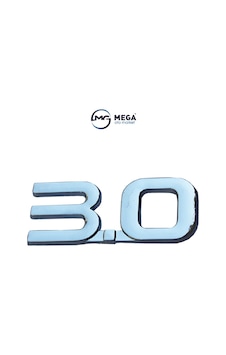 3.0 Plastik Krom Arma Logo Sticker 3.0 Plastik Krom Arma Logo Sticker