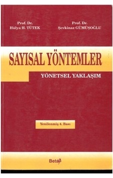 Sayısal Yöntemler Yönetsel Yaklaşım Hülya H.Tütek 2.El iadesiz