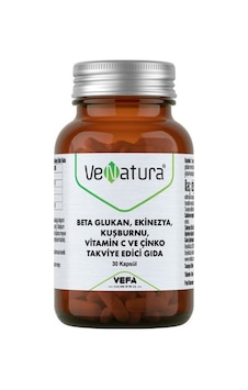 Beta Glukan, Ekinezya, Kuşburnu, Vitamin C ve Çinko Takviye Edici Beta Glukan, Ekinezya, Kuşburnu, Vitamin C ve Çinko Takviye Edici