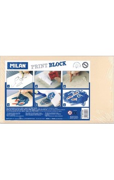Milan Kauçuk Şekillendirme Baskı Tabakası 28X17 Cm Milan Kauçuk Şekillendirme Baskı Tabakası 28X17 Cm