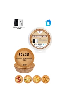 Fritöz Pişirme Kağıdı Airfyer Pişirme Kağıdı 50 Adet Tüm Airfryer Modelleri Ile Uyumlu Fritöz Pişirme Kağıdı Airfyer Pişirme Kağıdı 50 Adet Tüm Airfryer Modelleri Ile Uyumlu