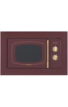 Silverline MW9033R01 Retro Rustk Bordo Ankastre Mikrodalga Fırın
