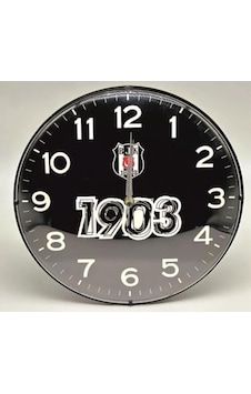Beşiktaş Lisanslı Duvar Saati 1903 Açık Beşiktaş Lisanslı Duvar Saati 1903 Açık