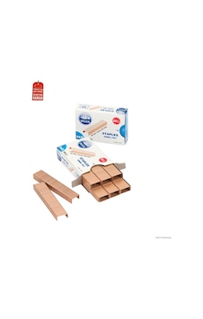 Delta 24/6 Zımba Teli Sarı 10 Lu Paket