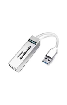 Kompakt Usb Hub Kart Okuyucu 2 Adet Sd Ve Microsd Yuvası Kompakt Usb Hub Kart Okuyucu 2 Adet Sd Ve Microsd Yuvası