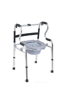 Medwelt Klozetli Yürüteç Walker Katlanabilir Hareketli Medwelt Klozetli Yürüteç Walker Katlanabilir Hareketli