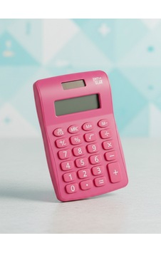 Pen Gear El Tipi 8 Haneli Hesap Makinesi Pembe Çok Renkli Pen Gear El Tipi 8 Haneli Hesap Makinesi Pembe Çok Renkli