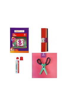 Elişi Kağıdı 10 Renk + Grapon Kağıdı 10 Renk+kağıt Makası+f.castell Yapıştırıcı Elişi Kağıdı 10 Renk + Grapon Kağıdı 10 Renk+kağıt Makası+f.castell Yapıştırıcı