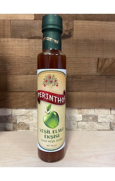 Perinthos Doğal Yeşil Elma Ekşisi Cam Şişe 350 G Perinthos Doğal Yeşil Elma Ekşisi Cam Şişe 350 G