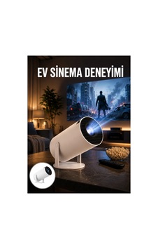 Sinema Projektörü Android Hdmı Usb Wifi Ses Çıkışlı Ayaklı Projeksiyon Taşınabilir Yeni Nesil Çok Renkli Sinema Projektörü Android Hdmı Usb Wifi Ses Çıkışlı Ayaklı Projeksiyon Taşınabilir Yeni Nesil Çok Renkli