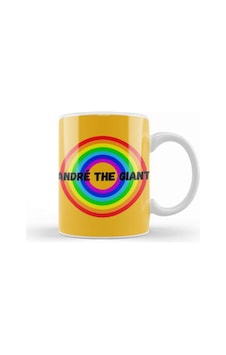 André The Giant Vintage Retro Rainbow Style Warriors Design Wrestlers Gift Kupa Bardak Porselen Karışık André The Giant Vintage Retro Rainbow Style Warriors Design Wrestlers Gift Kupa Bardak Porselen Karışık