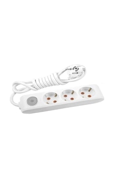 Viko Multi-let Üçlü Priz Anahtarli Top Kablolu Ç.k 1 Mt (Teşhir)