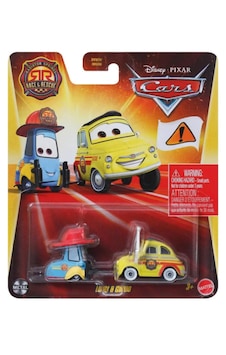 Disney Pixar Cars Radiator Springs Race & Rescue Luigi And Guido Sarı - Mavi Disney Pixar Cars Radiator Springs Race & Rescue Luigi And Guido Sarı - Mavi