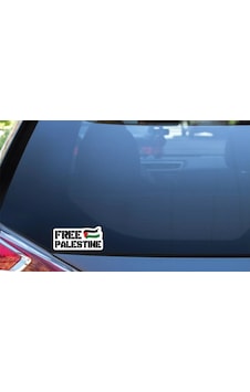 Özgür Filistin Araba Leptop Etiket Sticker 15 Cm Özgür Filistin Araba Leptop Etiket Sticker 15 Cm