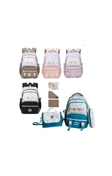 Color Bags 3 Lü Okul Çantası Çepli Çok Renkli Color Bags 3 Lü Okul Çantası Çepli Çok Renkli