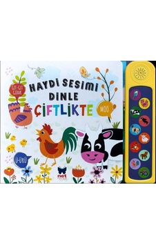 Haydi Sesimi Dinle-Çiftlikte - Ömer Canbir - Net Çocuk Yayınları Haydi Sesimi Dinle-Çiftlikte - Ömer Canbir - Net Çocuk Yayınları