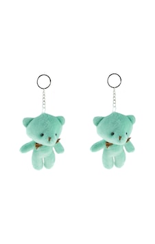 Anahtarlık Pelüş Ayıcık Anahtarlık İkili Set Turkuaz 12 Cm Anahtarlık Pelüş Ayıcık Anahtarlık İkili Set Turkuaz 12 Cm