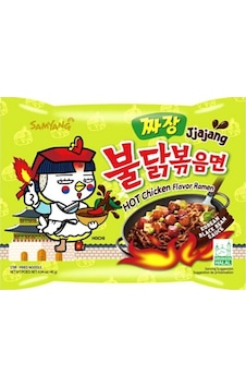 Samyang Buldak Jjajang Korean Black Bean Sauce Ramen 140 G Samyang Buldak Jjajang Korean Black Bean Sauce Ramen 140 G
