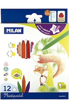 Milan Pastel Boya Kalemi 12'Li Plastipastel Milan Pastel Boya Kalemi 12'Li Plastipastel