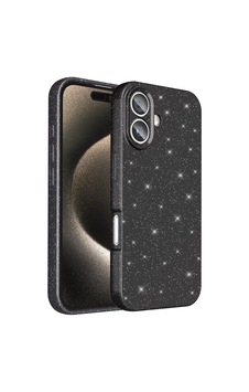 Apple Uyumlu iPhone 16 Plus Kılıf Kamera Korumalı Simli Lüks Zore Koton Kapak Apple Uyumlu iPhone 16 Plus Kılıf Kamera Korumalı Simli Lüks Zore Koton Kapak