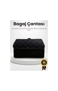 Tay Tüyü Araç Bagaj Düzenleyici Organizer Kaymaz Cırt Bantlı Geniş Hacimli Çanta Siyah - Siyah Kenarlı Tay Tüyü Araç Bagaj Düzenleyici Organizer Kaymaz Cırt Bantlı Geniş Hacimli Çanta Siyah - Siyah Kenarlı