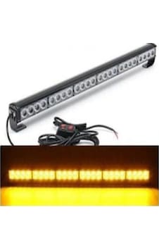 Tepe Led Bar Çakarlı Off Road 12-36v 112cm Sarı-beyaz Metal Gövde