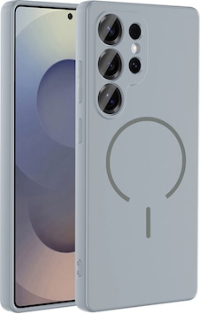 Zore Galaxy S26 Ultra Kılıf M-safe Şarj Özellikli Zore Meta Kapak - Titanyum-gri Zore Galaxy S26 Ultra Kılıf M-safe Şarj Özellikli Zore Meta Kapak - Titanyum-gri