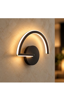 Oliva Şarjlı Modern Led Duvar Apliği Günışığı Taşınabilir Usb Siyah Oliva Şarjlı Modern Led Duvar Apliği Günışığı Taşınabilir Usb Siyah