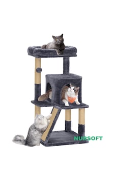 Nursoft Teraslı Dekoratif Kedi Tırmalama Evi - 0091 Nursoft Teraslı Dekoratif Kedi Tırmalama Evi - 0091