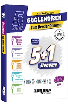 Ankara Yayıncılık 5. Sınıf Tüm Dersler Güçlendiren Denemeleri Ankara Yayıncılık 5. Sınıf Tüm Dersler Güçlendiren Denemeleri
