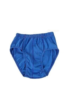 Kit Iç Giyim Seher Yıldızı 12'li Pamuk Erkek Slip Külot Mavi Kit Iç Giyim Seher Yıldızı 12'li Pamuk Erkek Slip Külot Mavi