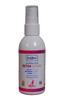 Bioxi İntim Dış Genital Bölge Bakım ve Temizleme Spreyi 150 ML