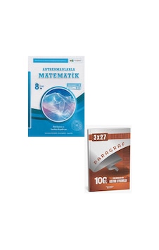 Antrenmanlarla 2027 Matematik 8. Sınıf Tamamı Video Çözümlü Soru Bankası+anla Kazan Paragraf Deneme Antrenmanlarla 2027 Matematik 8. Sınıf Tamamı Video Çözümlü Soru Bankası+anla Kazan Paragraf Deneme