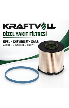 Kraftvoll Dizel Yakıt Filtresi Opel Astra J Insignia Meriva B Zafira C Chevrolet Cruze Kraftvoll Dizel Yakıt Filtresi Opel Astra J Insignia Meriva B Zafira C Chevrolet Cruze